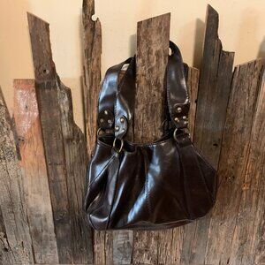 Aldo Brown Faux Leather Bag